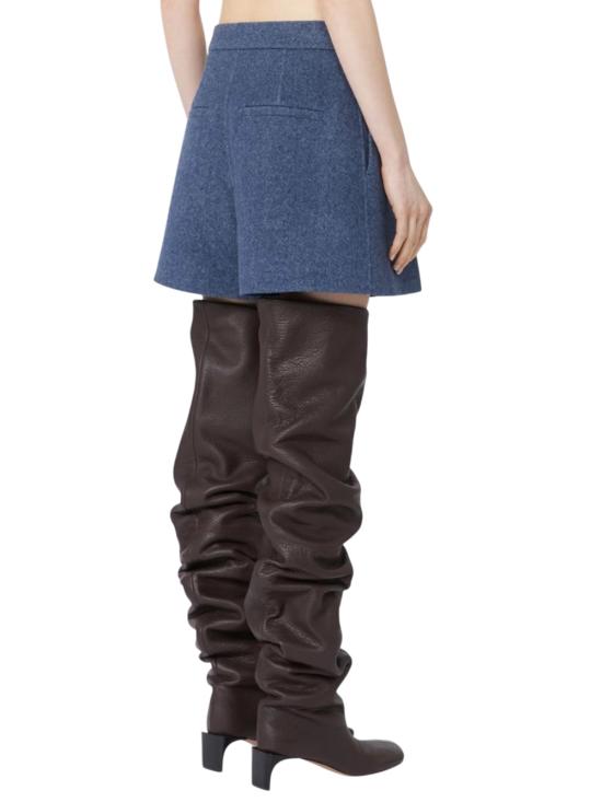 25FW 스포트막스 숏팬츠 2522146023600 BLU - SPORTMAX