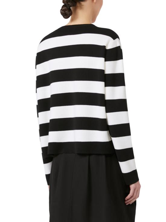 25FW 막스마라 스웨터 2521366091600 BIANCO NERO - MAX MARA