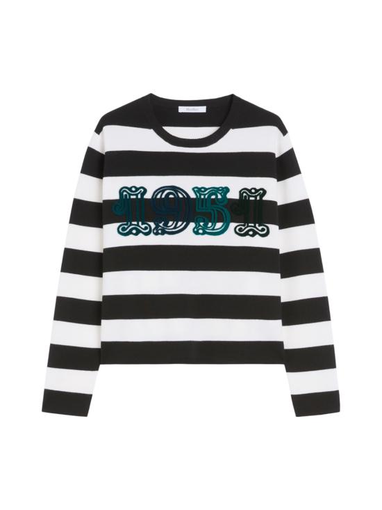 25FW 막스마라 스웨터 2521366091600 BIANCO NERO