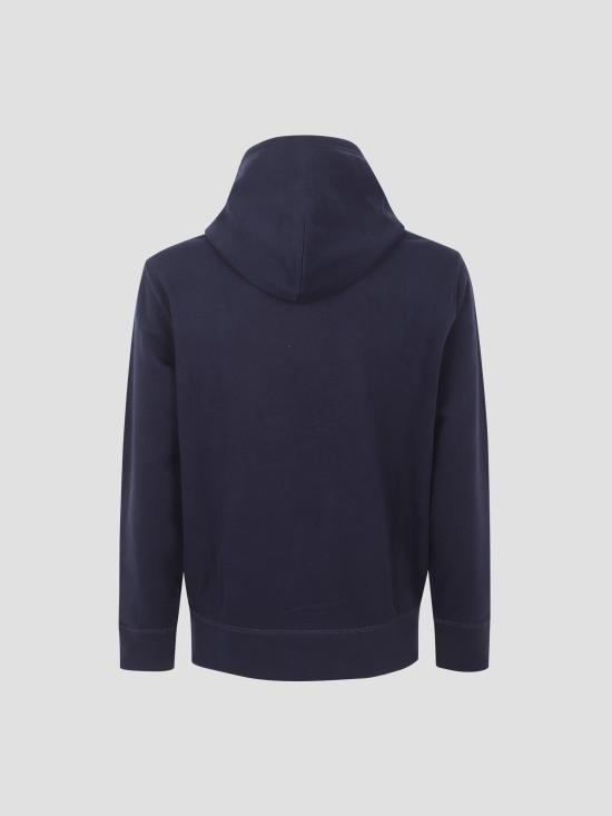 25FW 폴로 랄프로렌 포니 자수 플리스 후드 티셔츠 710766778 007 CRUISE NAVY - POLO RALPH LAUREN