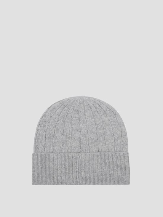 25FW 폴로 랄프로렌 비니 455981442 002 SOFT GREY - POLO RALPH LAUREN