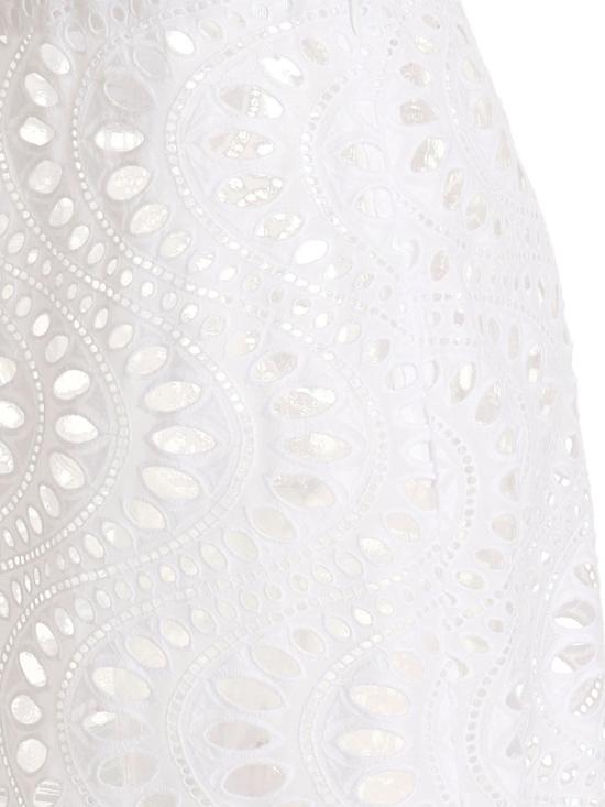  지암바티스타 발리 롱 스커트 23CPRVLE2B4423MAC1101 White - GIAMBATTISTA VALLI