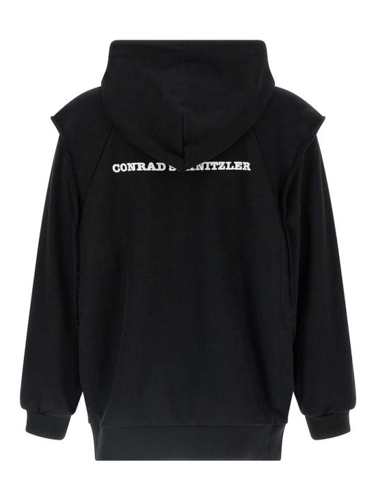 25FW 언더커버 후드 티셔츠 UC2E4803BLACK Black - UNDERCOVER