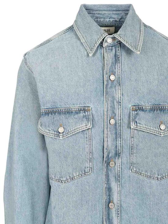 25SS 에이골디 데님 셔츠 A40303018BRTL Light Blue - AGOLDE