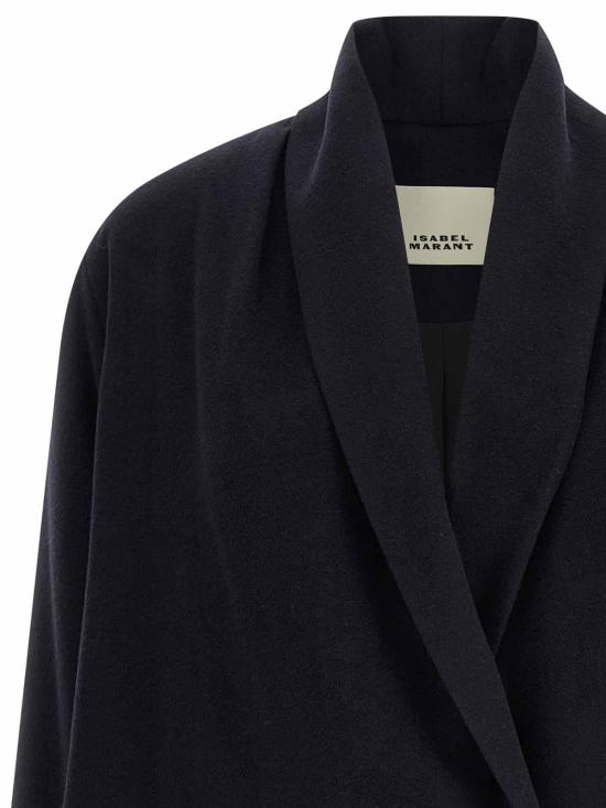 25FW 이자벨마랑 Elise 코트 MA0466FAC3D03IBKMD Black - ISABEL MARANT