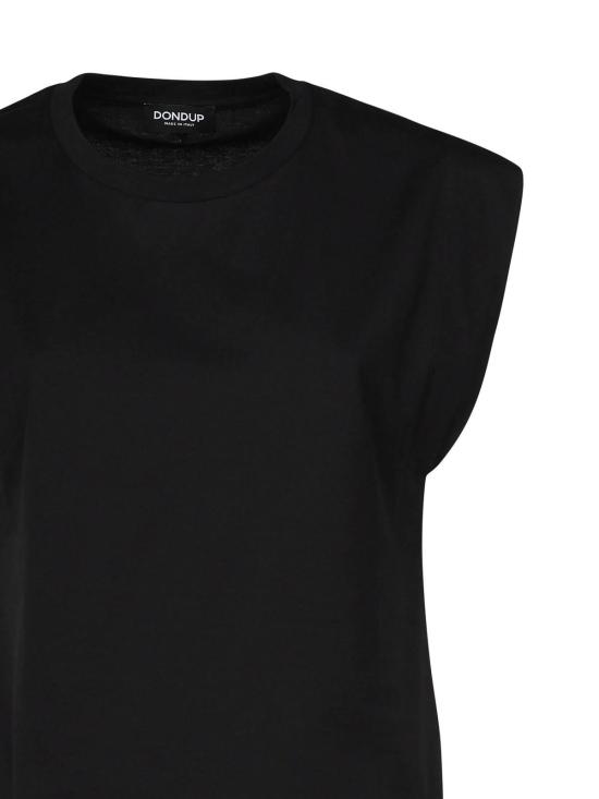 26SS 돈답 반팔 티셔츠 DS018JF0271DXXX999 Black - DONDUP