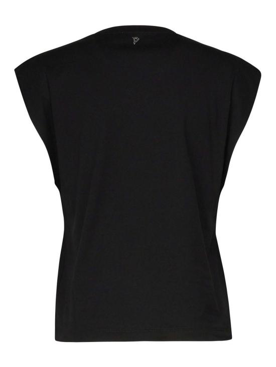 26SS 돈답 반팔 티셔츠 DS018JF0271DXXX999 Black - DONDUP