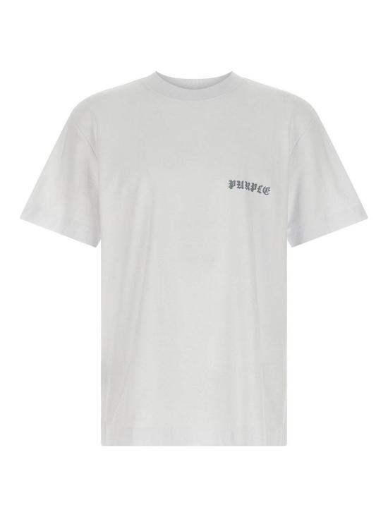 25FW 퍼플 브랜드 반팔 티셔츠 P104TWPN425WHITE White