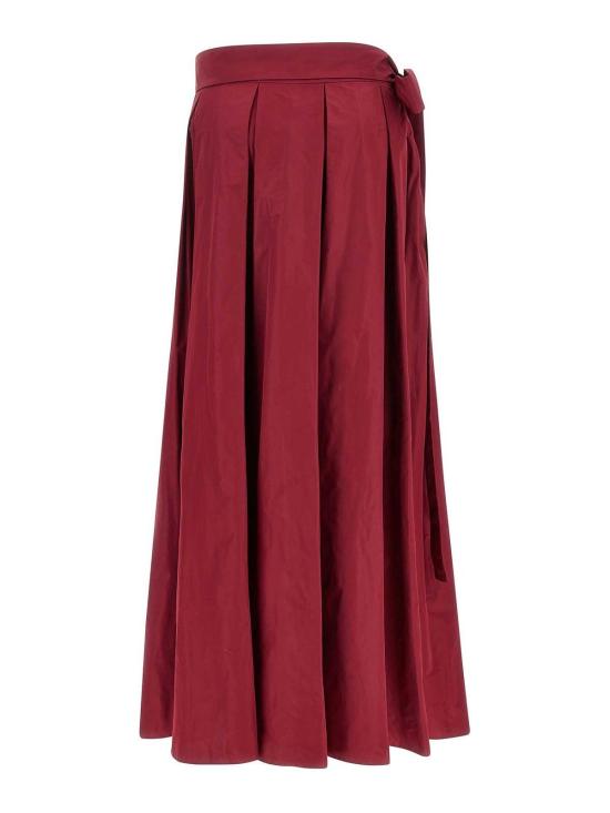  핑코 미디 스커트 105645Y3LEWW4 Dark Red - PINKO