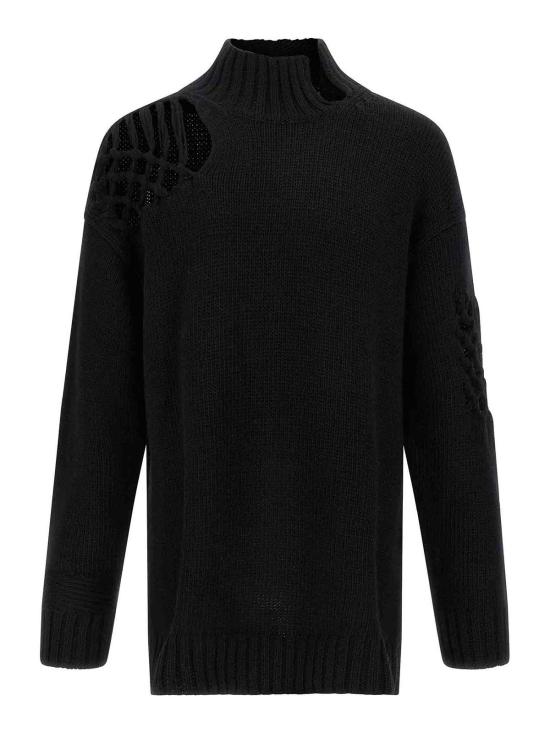  요지 야마모토 가디건 HLK13189BLACK2 Black