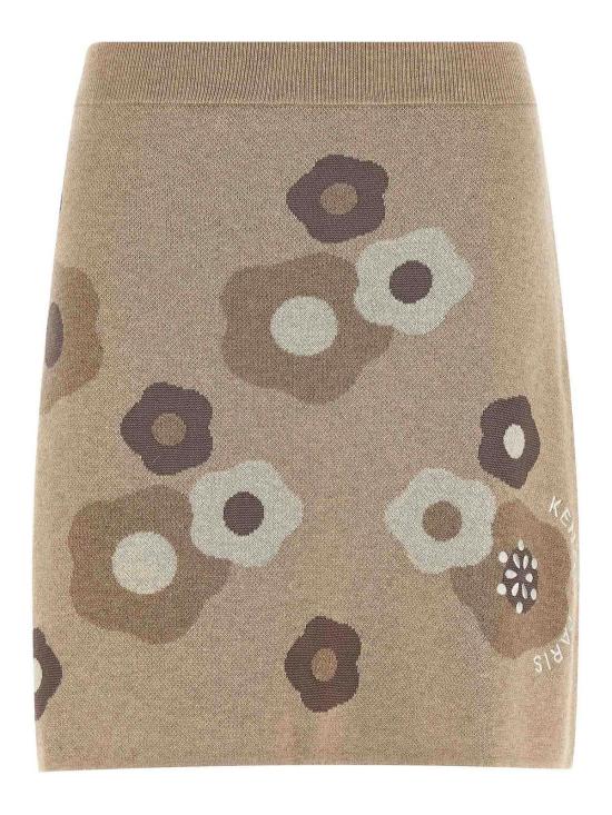 25FW 겐조 미디 스커트 FF62JU6003CR11 Beige