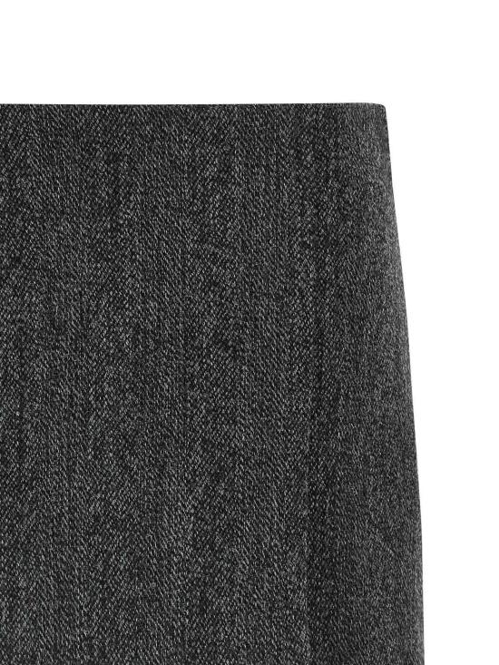  파로쉬 미디 스커트 D630447LOWOLF837 Grey - PAROSH