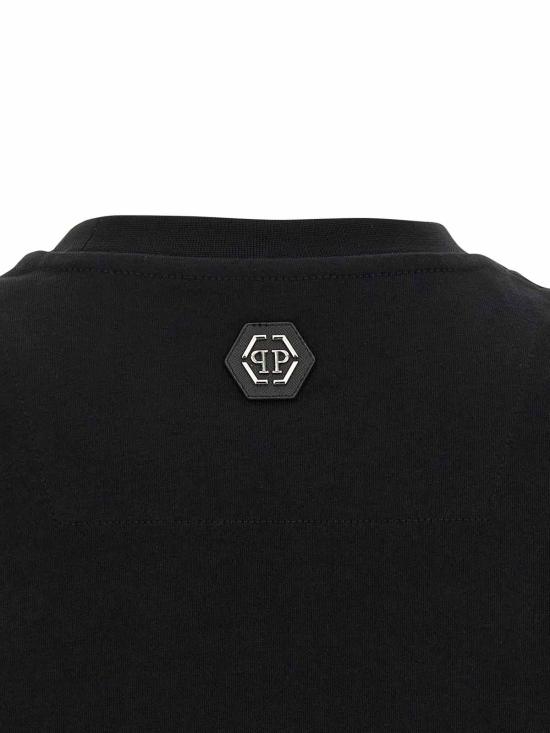 필립 플레인 반팔 티셔츠 FAECMTK8484PJY002N02 Black - PHILIPP PLEIN