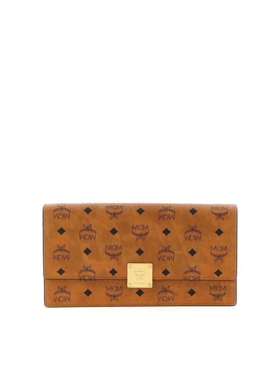 26FW 엠시엠 지갑 MYLFATA01CO Brown