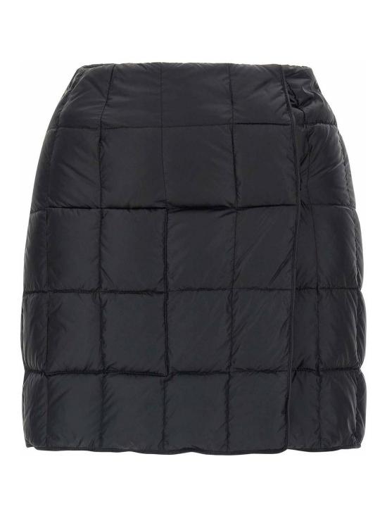  옌키옌키 미디 스커트 MINIPLAHTALEONNYLONLEONBLACK Black