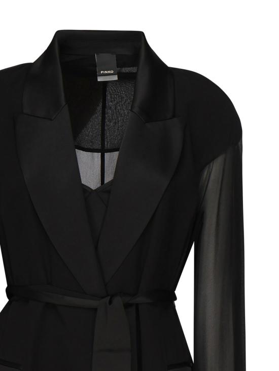 26SS 핑코 롱 원피스 1046852COZ99 Black - PINKO