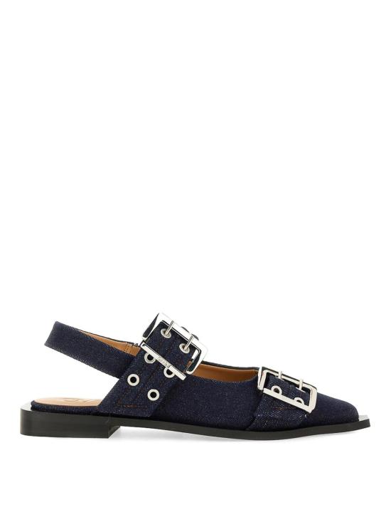  가니 플랫 슈즈 S2797642 Dark Wash