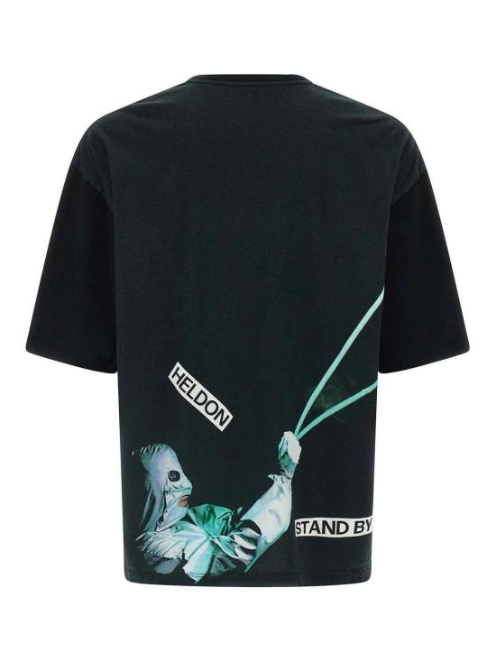  언더커버 반팔 티셔츠 UC2E4813BLACK Black - UNDERCOVER