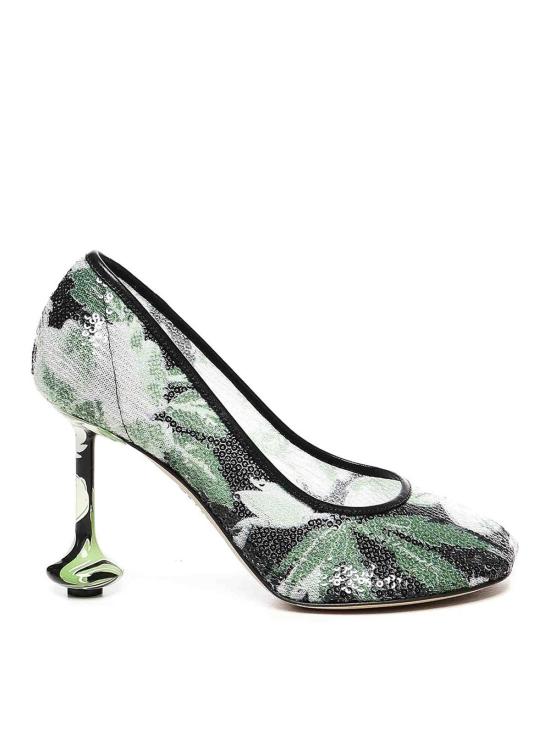  로에베 힐/펌프스 LLSTS01X195728 Green