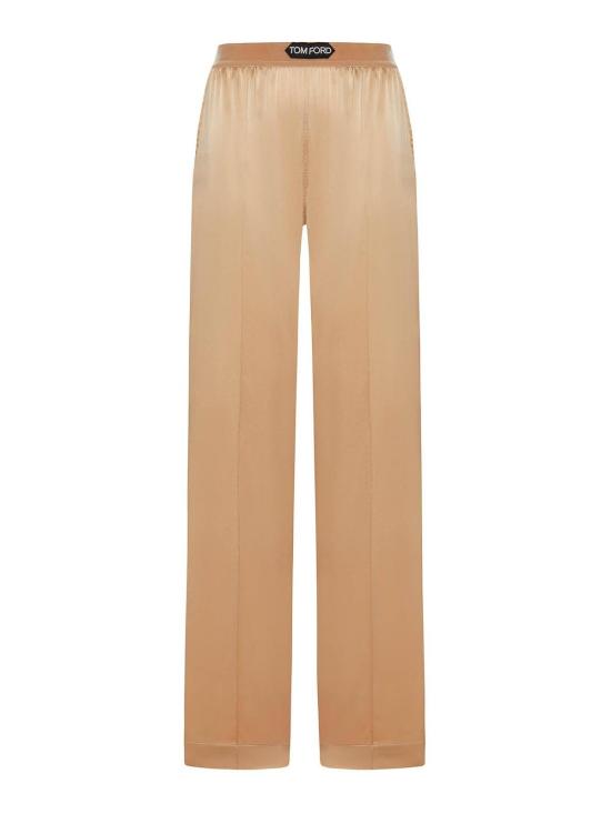  톰포드 로고 밴딩 파자마 팬츠 로고 밴딩 파자마  PAW397FAX881JB022 Nude Neutrals