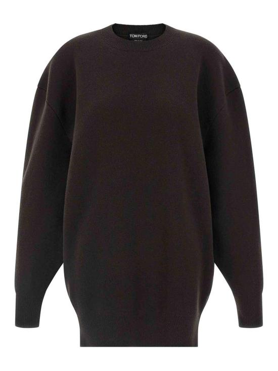  톰포드 미디 스커트 ACK685YAX983KB619 Brown