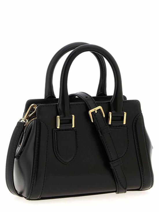 25FW 알렉산더 맥퀸 토트백 8271201MAAC1000 Black - ALEXANDER MCQUEEN