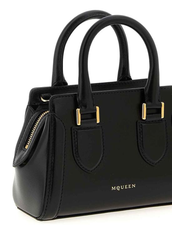 25FW 알렉산더 맥퀸 토트백 8271201MAAC1000 Black - ALEXANDER MCQUEEN