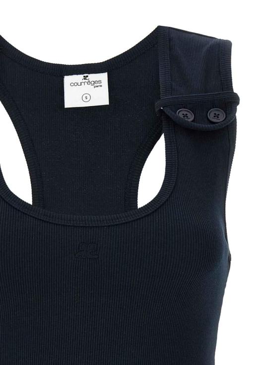  쿠레쥬 미디 스커트 125JRO550JS01947075 Blue - COURREGES