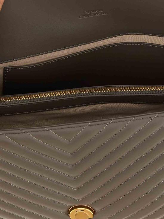  핑코 크로스백 100042A0GKK33Q Grey - PINKO