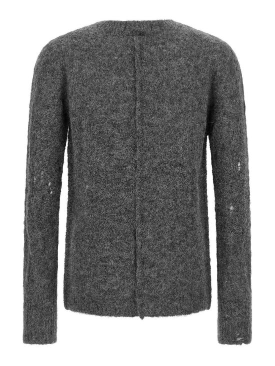 25FW 톰크롬 스웨터 MK122DARKGREYMELAR Grey - THOM KROM