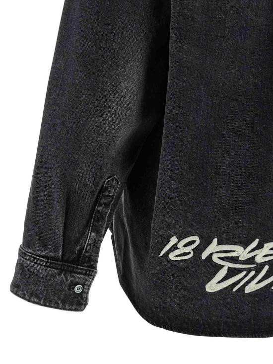 25FW 겐조 셔츠 FF62DC2506C8BS Black - KENZO