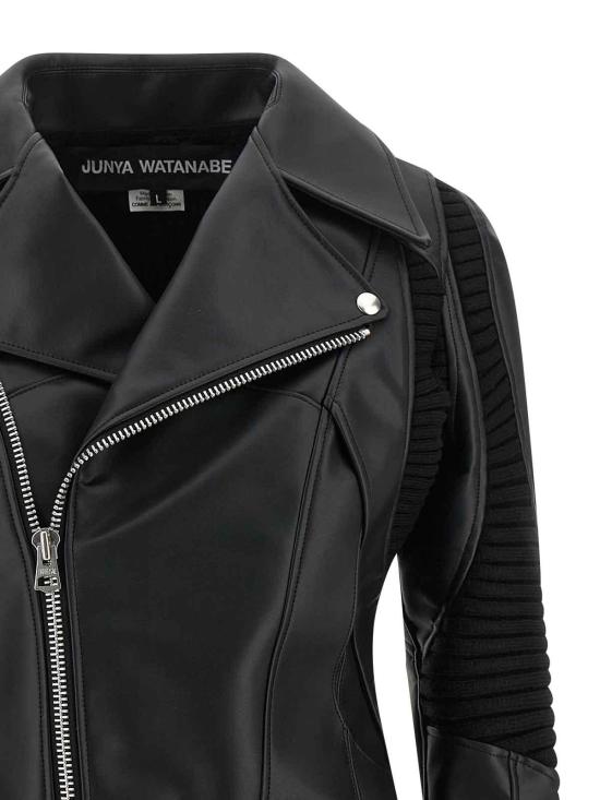  와타나베 준야 바이커 자켓 JPJ0071 Black - JUNYA WATANABE