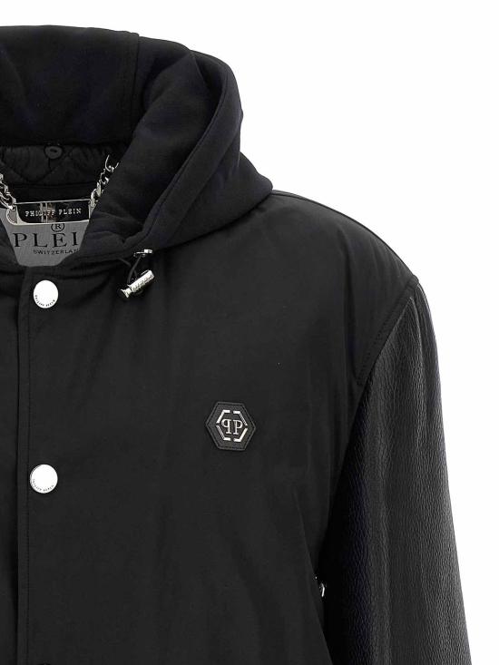 25FW 필립 플레인 봄버 자켓 FAECMLB1976PLE010N02 Black - PHILIPP PLEIN