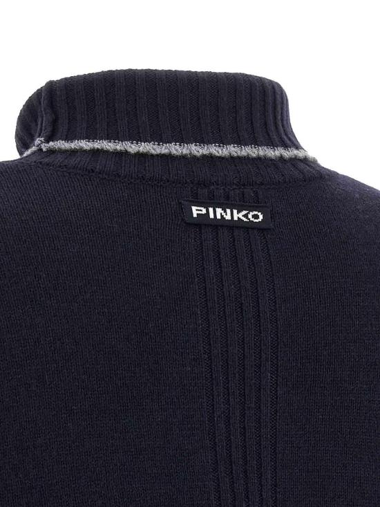  핑코 터틀넥 105446A2Q9G83 Blue - PINKO
