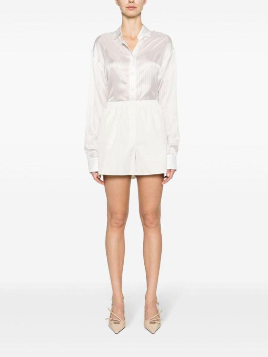 24FW 미우미우 숏팬츠 SP9429SOOO10RGF0304 White - MIU MIU