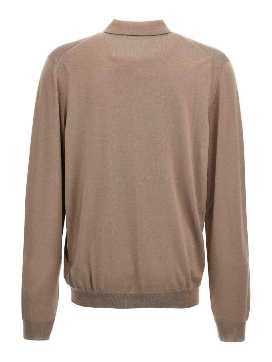 25FW 자노네 폴로 티셔츠 810232Z0290N1412 Brown - ZANONE