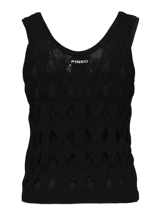  핑코 민소매 티셔츠 1051922LWZ99 Black - PINKO