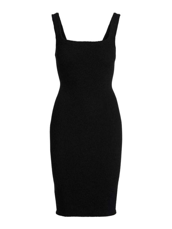  훈자 지 민소매 티셔츠 TANKDRESSBLACK Black