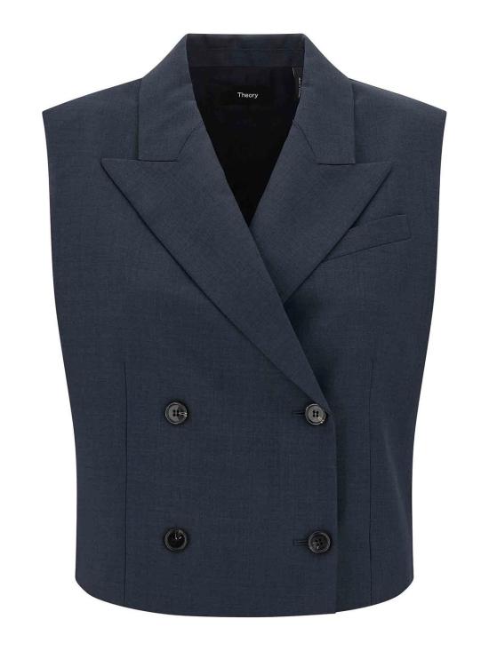 25FW 띠어리 베스트 P0605101XLV Blue