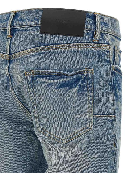 25FW 퍼플 브랜드 스트레이트 팬츠 P004FFWL425LTINDIGO Light Blue - PURPLE BRAND