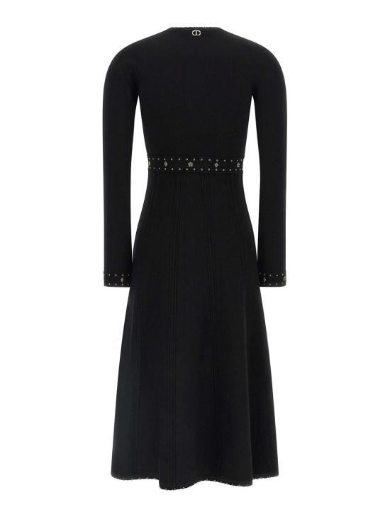 25FW 트윈셋 미디 스커트 252TP327100006 Black - TWINSET