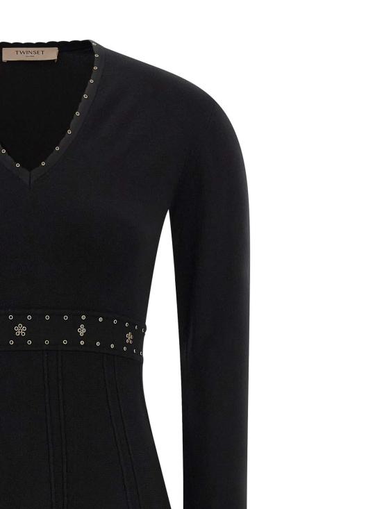 25FW 트윈셋 미디 스커트 252TP327100006 Black - TWINSET