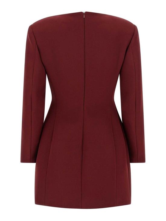  안다마네 미디 스커트 T180105ATNP0B8BURGUNDY Dark Red - ANDAMANE