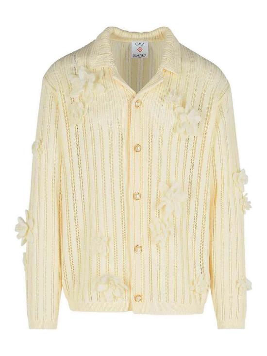  카사블랑카 셔츠 MS25KW90001WHITE Cream