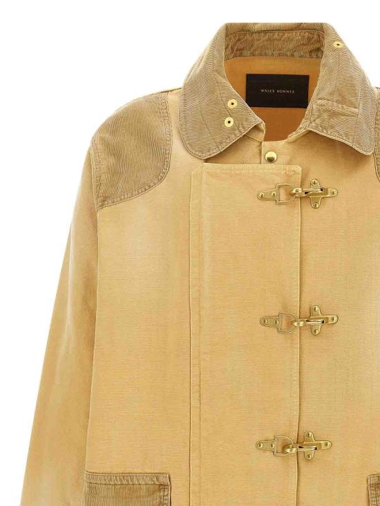  웨일즈보너 숏팬츠 MA25CO01CO01800 Beige - WALES BONNER