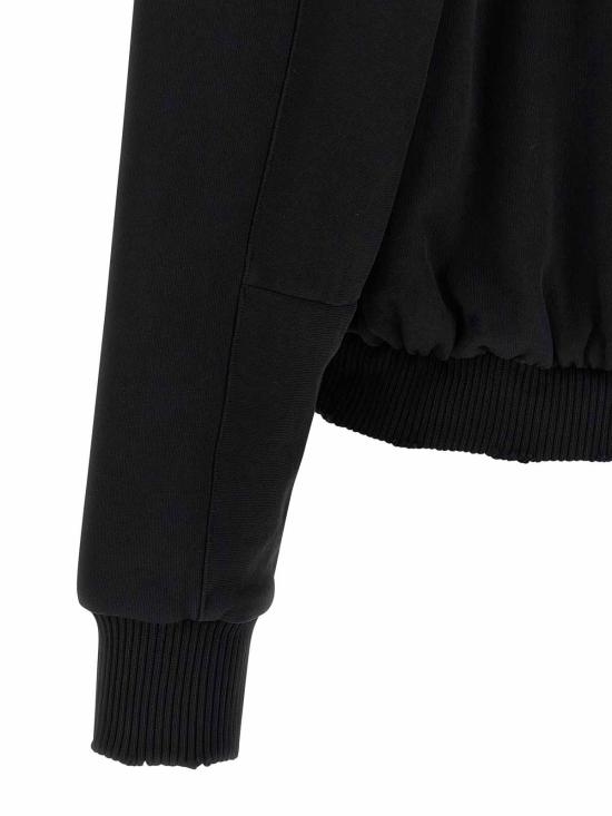 25FW 톰크롬 후드 티셔츠 MSJ689BLACK Black - THOM KROM