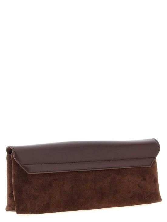  브루넬로 쿠치넬리 클러치/파우치 MBDLD2764C4181 Dark Red - BRUNELLO CUCINELLI