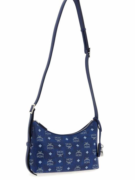 25FW 엠시엠 크로스백 MWHESTA011F Blue - MCM