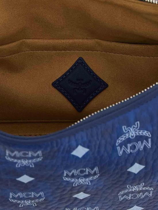 25FW 엠시엠 크로스백 MWHESTA011F Blue - MCM