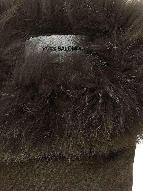 25FW 이브살로몬 26W26WAA017XXWO2WA9127 Brown - YVES SALOMON